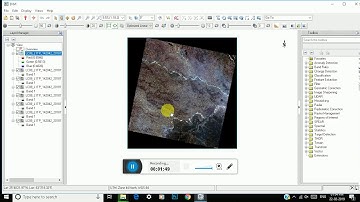 Radiometric correction with ENVI software