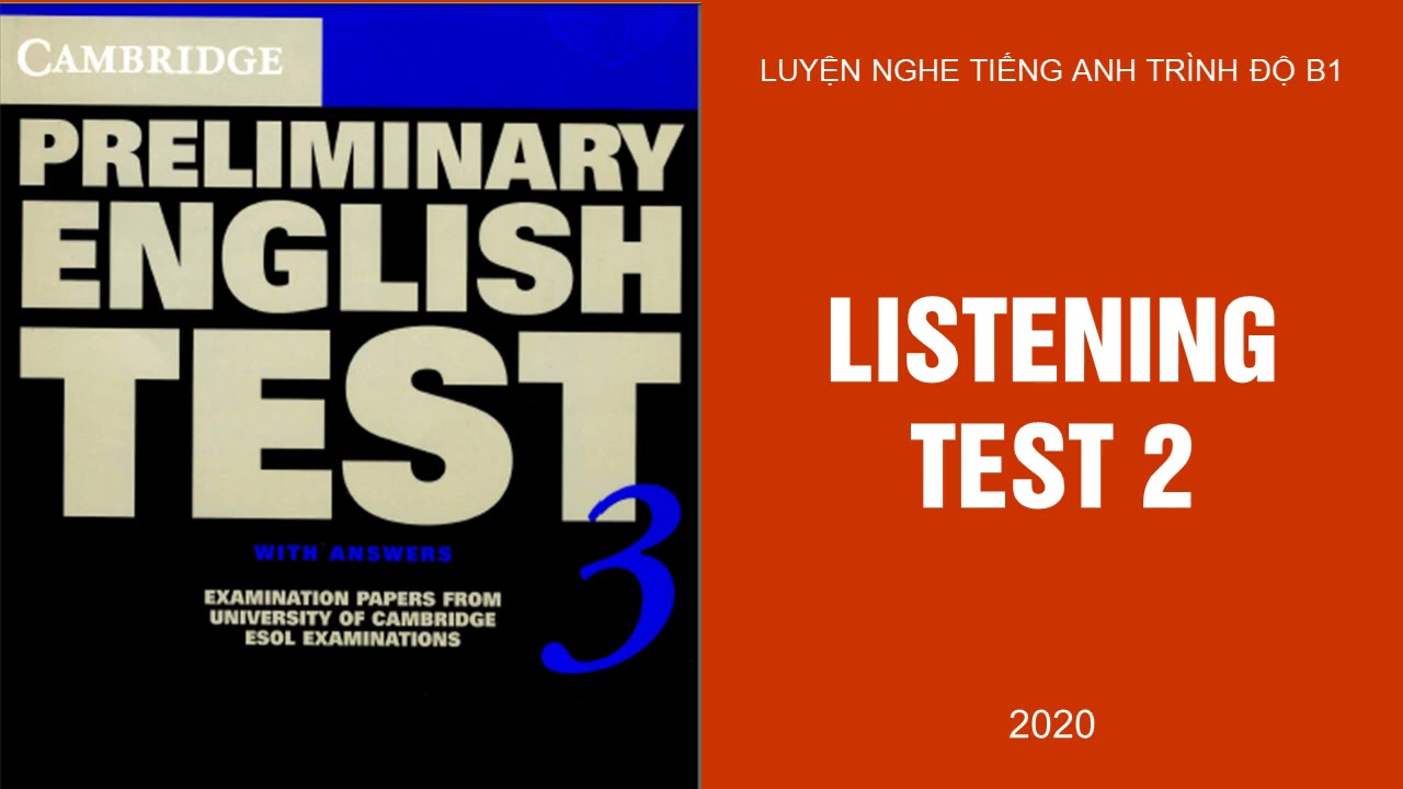 Year 8 checkpoint practice PET 3 TEST 2