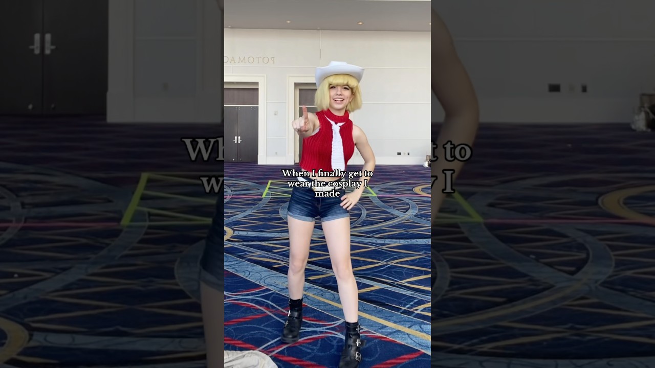 New cosplay! I crocheted the top and tie! Last day of Katsu riip #souleatercosplay #pattycosplay