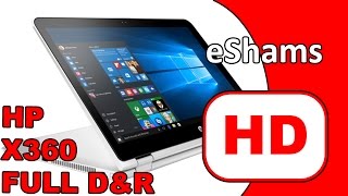 HP Pavilion X360 13-U106 13.3 Touch Partial Disassembly and Reassembly