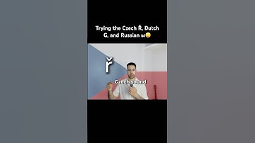 Trying the Czech Ř, Dutch G, and Russian ы😭 #dutch #czech #languagelearning #german #austria