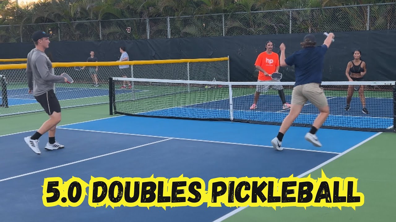5.0 Doubles Pickleball Whispering Pines Park Port St. Lucie Florida
