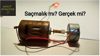 Saçmalık mı Gerçek mi? Elektrik motorundan sınırsız elektrik üretmek.