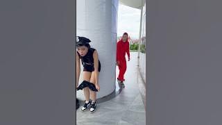 Money Heist vs Police 62 #moneyheist #parkour #police #escape #shorts #cpider98