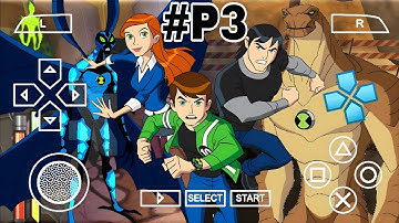 Ben 10 - Alien Force PSP Walkthrough Gameplay PPSSPP Emulator Android Game [4K:60FPS] Part 3