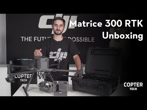 Matrice 300 RTK ანბოქსინგი