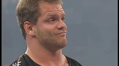 wwe raw 2001 segment chris benoit and kurt angle before wrestlemania 17