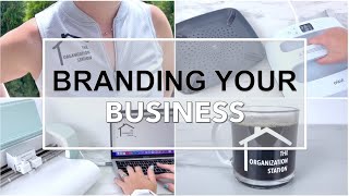 BRANDING YOUR BUSINESS: 5 Creative Ways to Brand Your Business at Home with Cricut by The Organization Station 2,135 views 1 year ago 8 minutes, 29 seconds