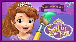 Sofia The First: Princess Sofia Painting Pals Fun Coloring Pages - Disney Junior Kids Games screenshot 2