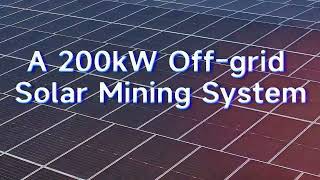 MicroBT's Off-Grid Solar Mining System