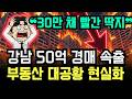 "300,000채 빨간 딱지" 강남 50억 아파트 경매가 속출하고 있다... 부동산 대폭락의 잔인한 서막