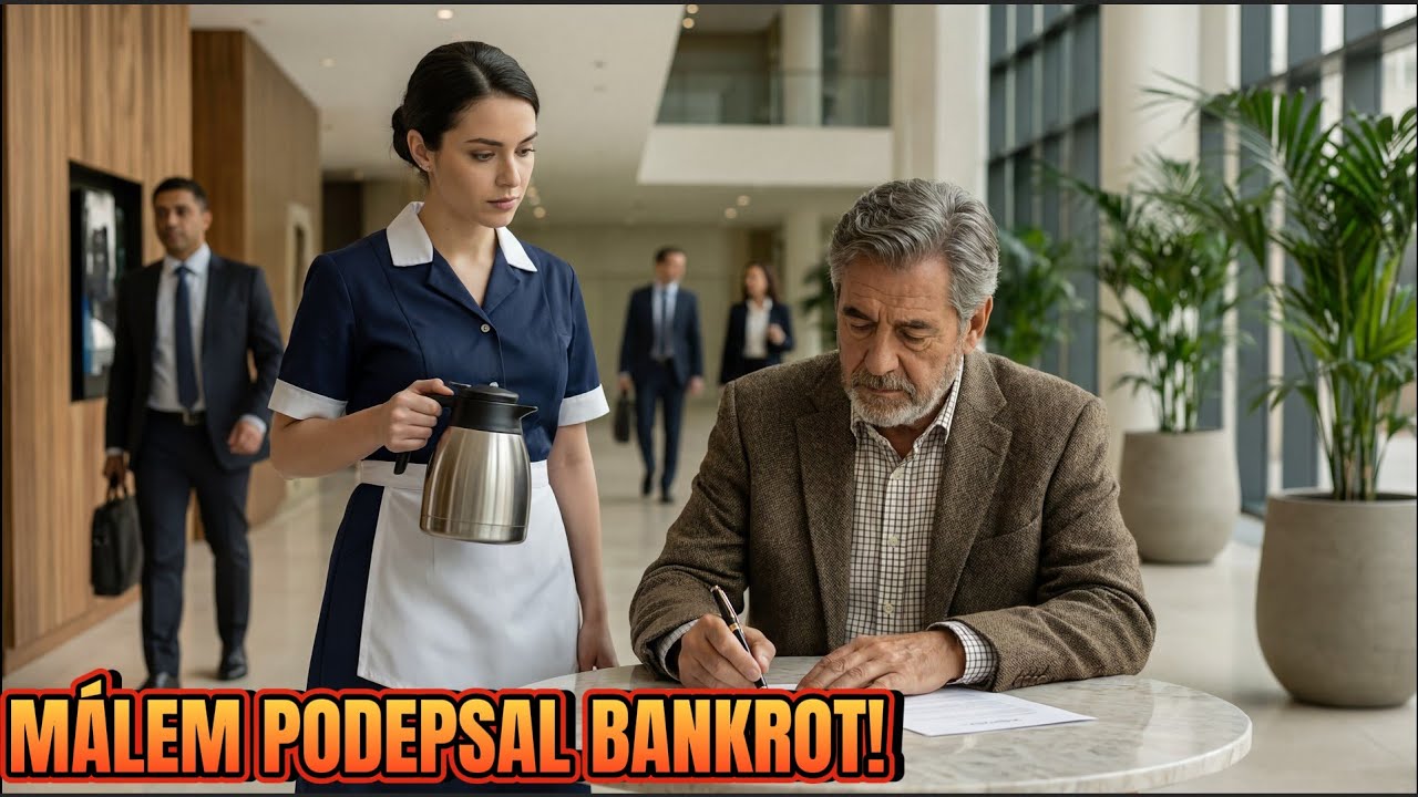 V 8:00 ráno málem podepsal vlastní bankrot — dokud si bystrá servírka nevšimla chyby.