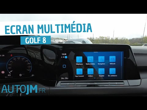 Golf 8 How To Use The Multimedia Screen And What Are Its Features