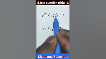 🔥iota question tricks 😨😱 #shorts #youtubeshorts #viral #trending #mathtricks #mathematics #maths