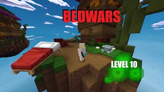 I Got Level 10 in Hive Bedwars!!!