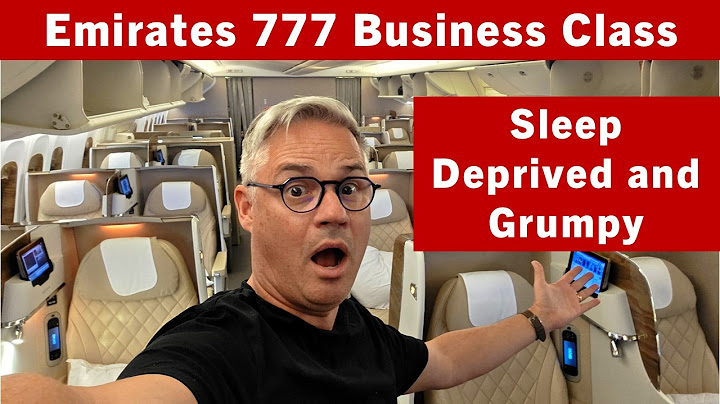 Emirates Business Class - 777-200