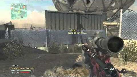 MW3 - Quickscoping on Dome