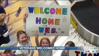 Welcome home, veterans! Hundreds gather to say thank you