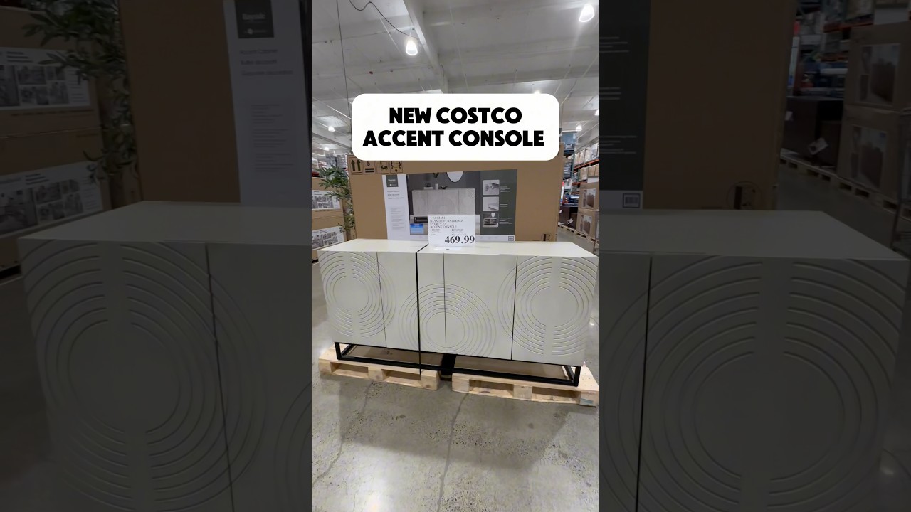 Stylish Storage at Costco! 🌟 Bayside Furnishings Everly Accent Console