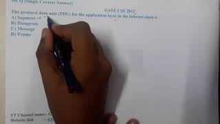 GATE CSE 2012 || Computer Networks || GATE Insights Version: CSE