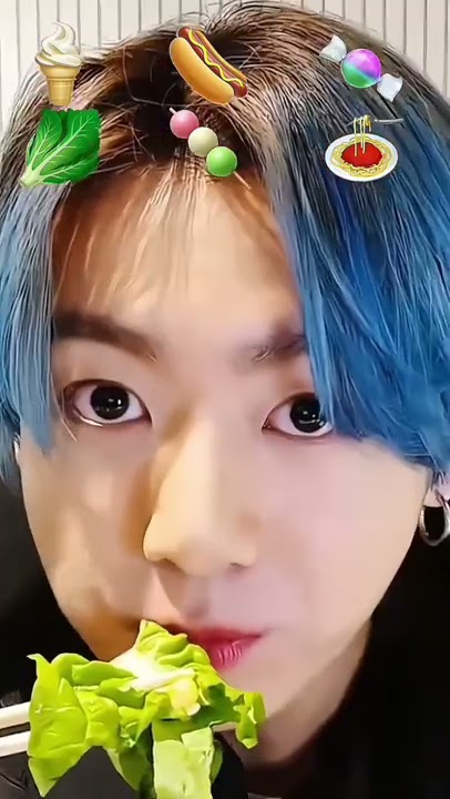 Jk so cute when he eat🥹 #shorts #jungkook #bts #vkook #asmr #food #korea