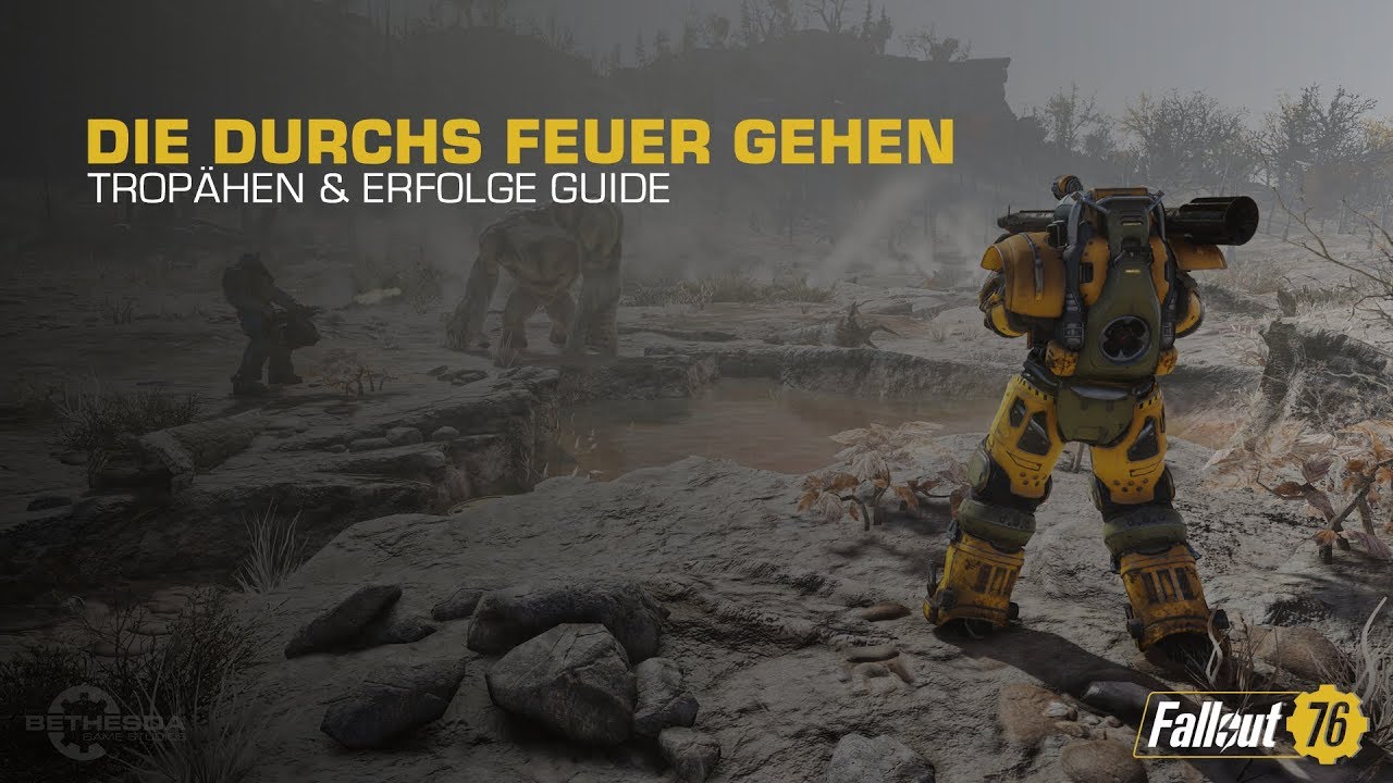 Fallout 76 Die Durchs Feuer Gehen Antworten Fallout 76 - Die durchs Feuer gehen - Trophäen Guide - YouTube