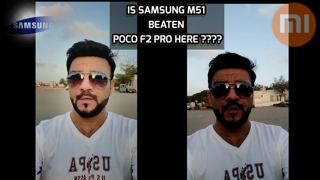 Samsung M51 pro vs Poco F2 pro | #Camera Comparison | xiaomi suffering  whitewash here? #poco - YouTube