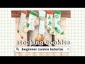 Easy Stocking Cookie Decorating for the Holidays