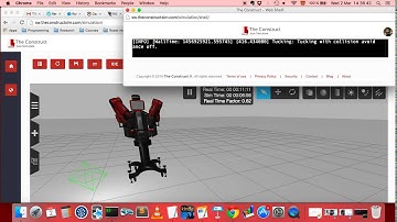 Baxter robot in The Construct