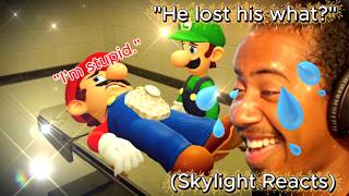 NOW HOW IS HE GONNA HAVE KIDS?! | SMG4 Afterlife: Mario Loses His PINGAS | (Skylight Reacts)