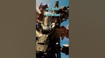 Your month, your autobot #shorts #transformers