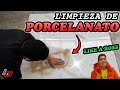 ◽ Limpieza de PORCELANATOS Adecuada ✨🧹  Mejora tu instalación || Los Bestauradores