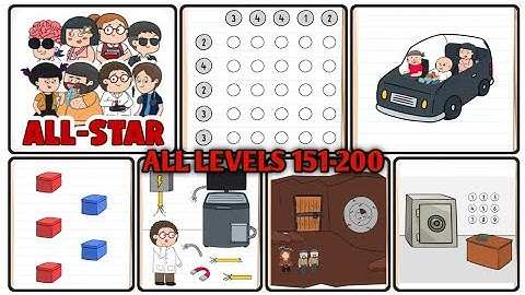 Brain Test All Star Answer || Brain Test All Star IQ Boost All Levels 151-200 Game Solution