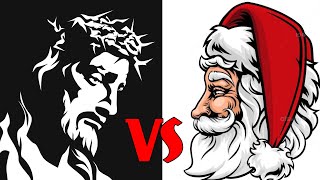 Jesus vs Santa Clause: A Quick Breakdown Of Incompatibility #atheism #agnostic #apologetics