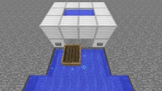 Minecraft ボート発着場(船着場)