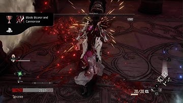 CODE VEIN Cannoner and blade bearer Trophy
