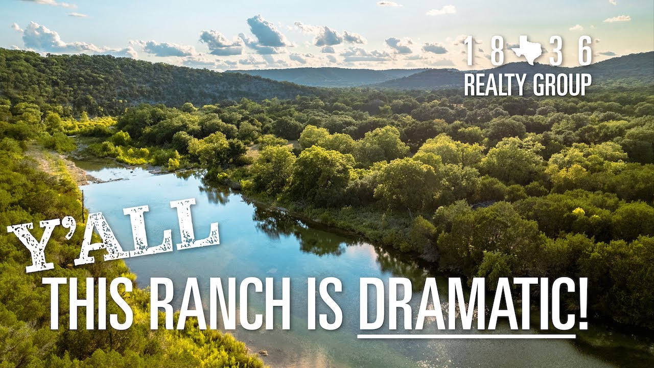 880± AC LIVE WATER TEXAS HILL COUNTRY RANCH FOR SALE YouTube