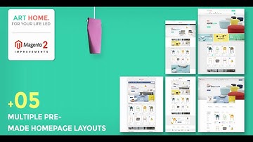 Ves Arthome Magento 2.2.x Template With Pages Builder | Themeforest Website Templates and Themes