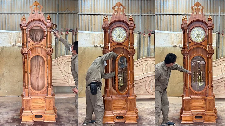 Wood Art and Passion: The Young Carpenter and The Masterpiece of The Neoclassical Four Pillar Clock