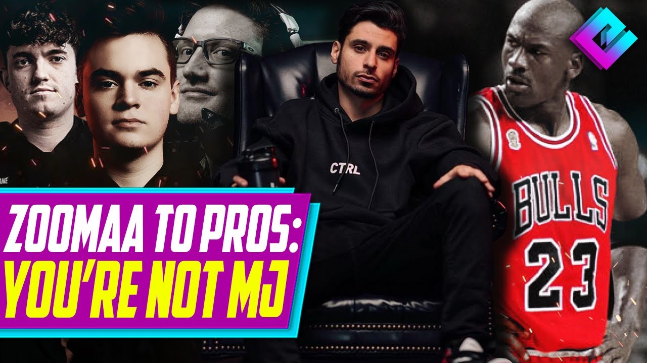 Zoomaa Calls Out CoD Pros "You're Not Fkin Michael Jordan" "Fake Sh*t"