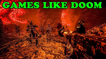 Top 6 FPS Games Like DOOM On Android IOS | Horror FPS Games
