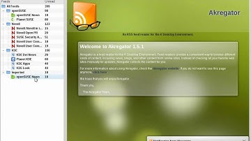 Firefox/KDE integration on openSUSE