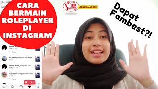 VIRAL! Cara Bermain Role Player di Instagram | Tutorial Main RP di IG