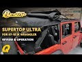 Bestop supertop ultra for 0718 jeep wrangler unlimited jk review  operation