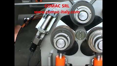 HV4 ring roller configuration, lateral guide rolls 3 ways hydraullically  adjustable