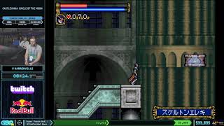 Castlevania: Circle of the Moon by darrenville in 37:45 - GDQx 2019