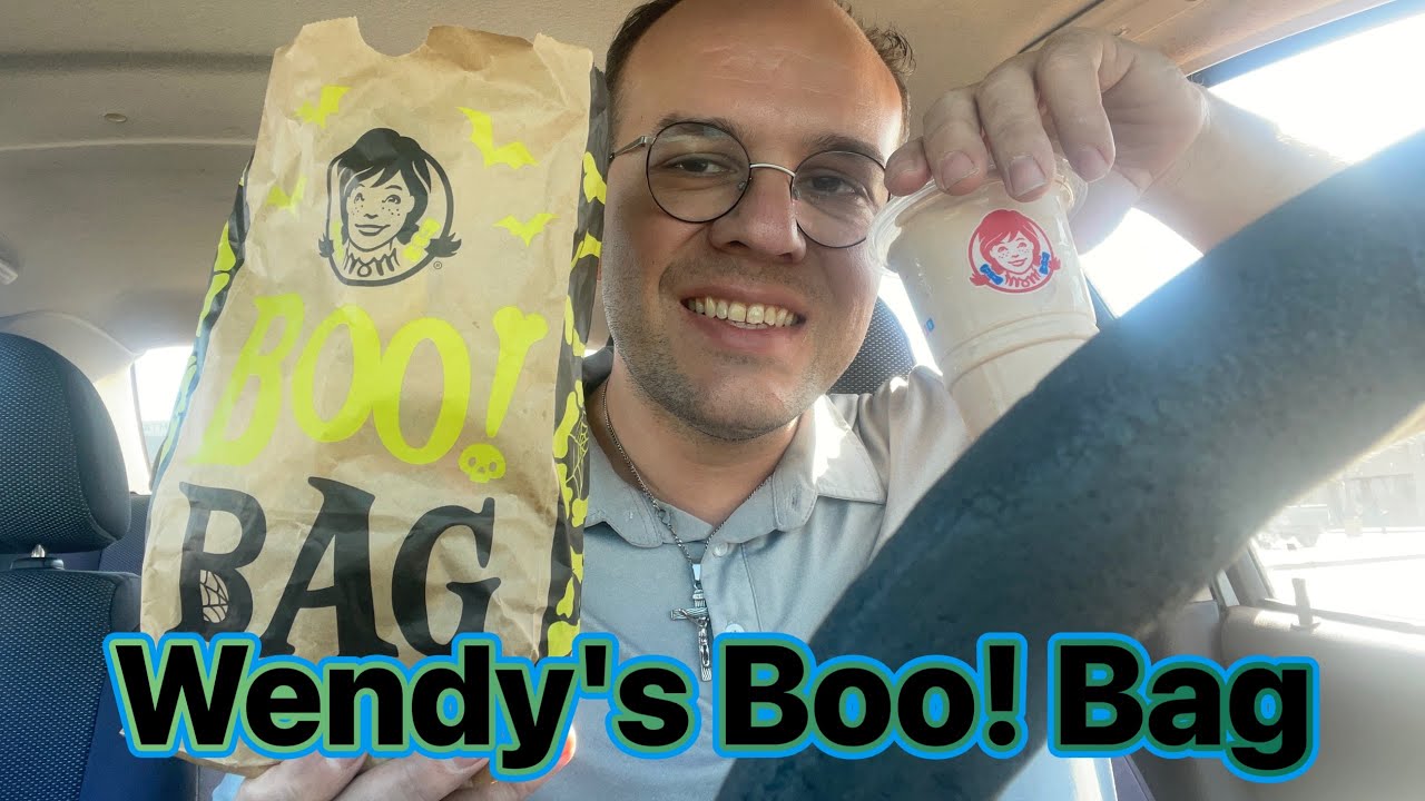 Wendy's Boo! Bag w/ glow-in-the-dark figure - YouTube