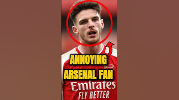 The One Annoying Arsenal Fan😤😂#football#arsenal #soccer