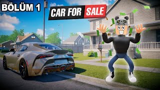 Araba Satıcısı Ol ve Zenginleş - Car For Sale Simulator 2023 #1. Bölüm