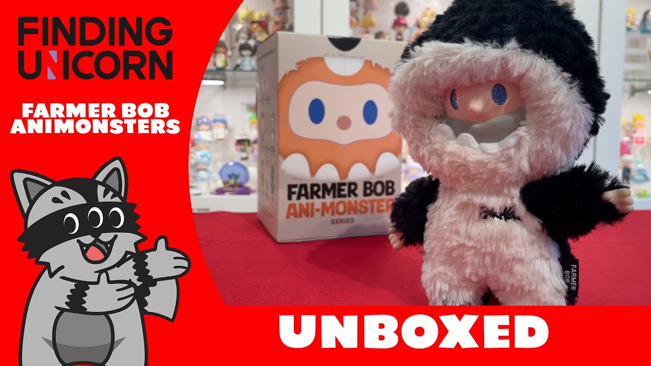 Unboxing a FULL Case of Farmer Bob Ani-Monsters Plush Pendants